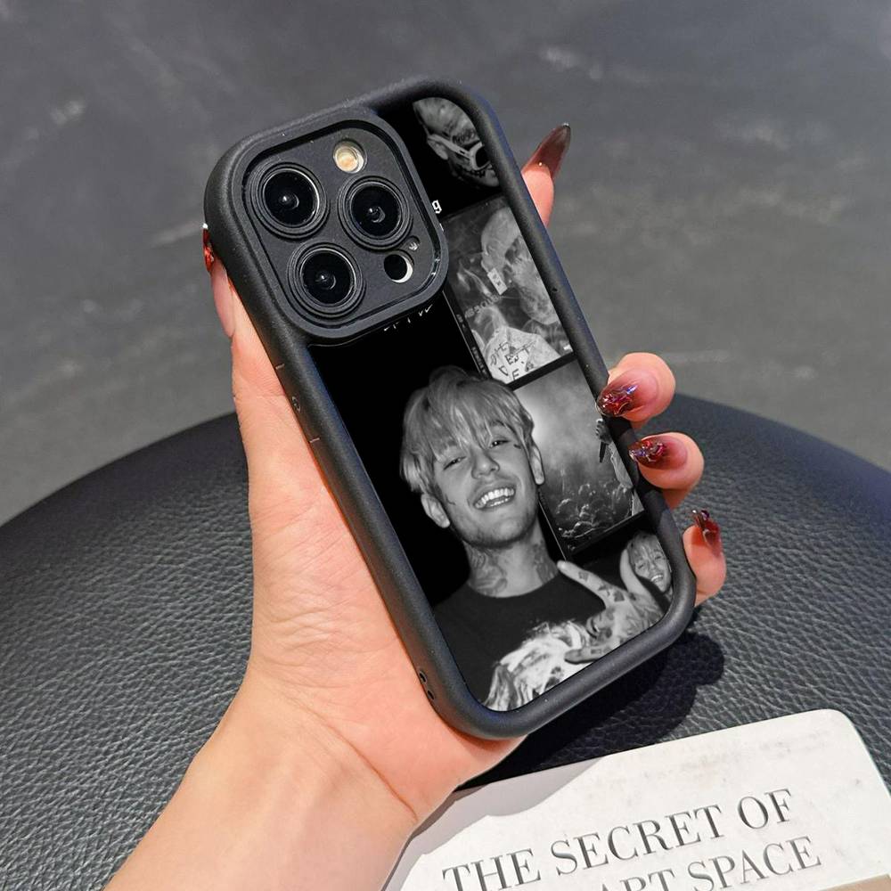 Мягкий силиконовый чехол Lil Peep Hellboy Love для iPhone 17 Air 16 15 14 13 12 11 Pro Max Plus Ударопрочный TPU чехол для телефона