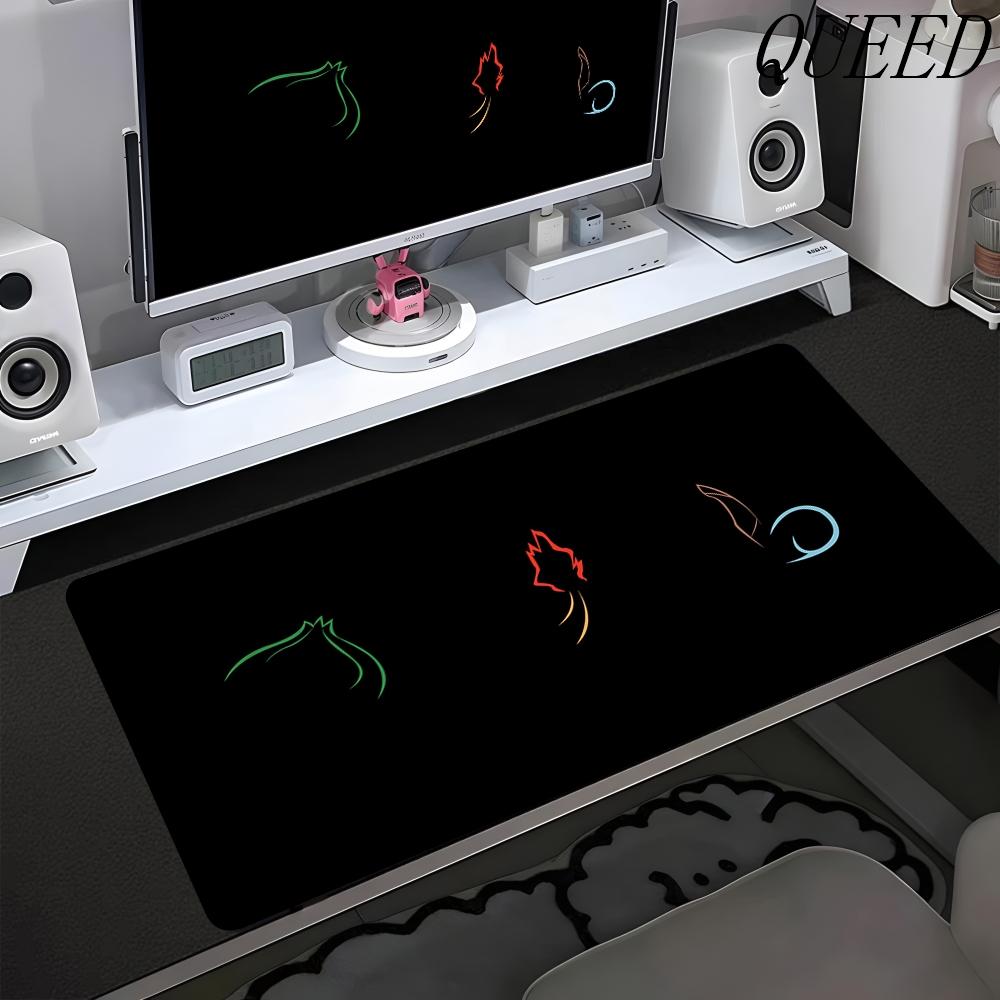 Mouse Pad Gamer Antislip Anime Deskmat Gaming PC Accessories Tablet Pad Large PPokemons Kawaii Mousepad Extended Keyboard Mat