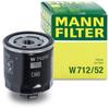 MANN FILTER Масляный фильтр Фольксваген W712/52
