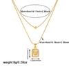 White Shell Inlay Butterfly Rose Flower Star Pendant Necklace Lady 316L Stainless Steel Novel Chic Waterproof Jewelry