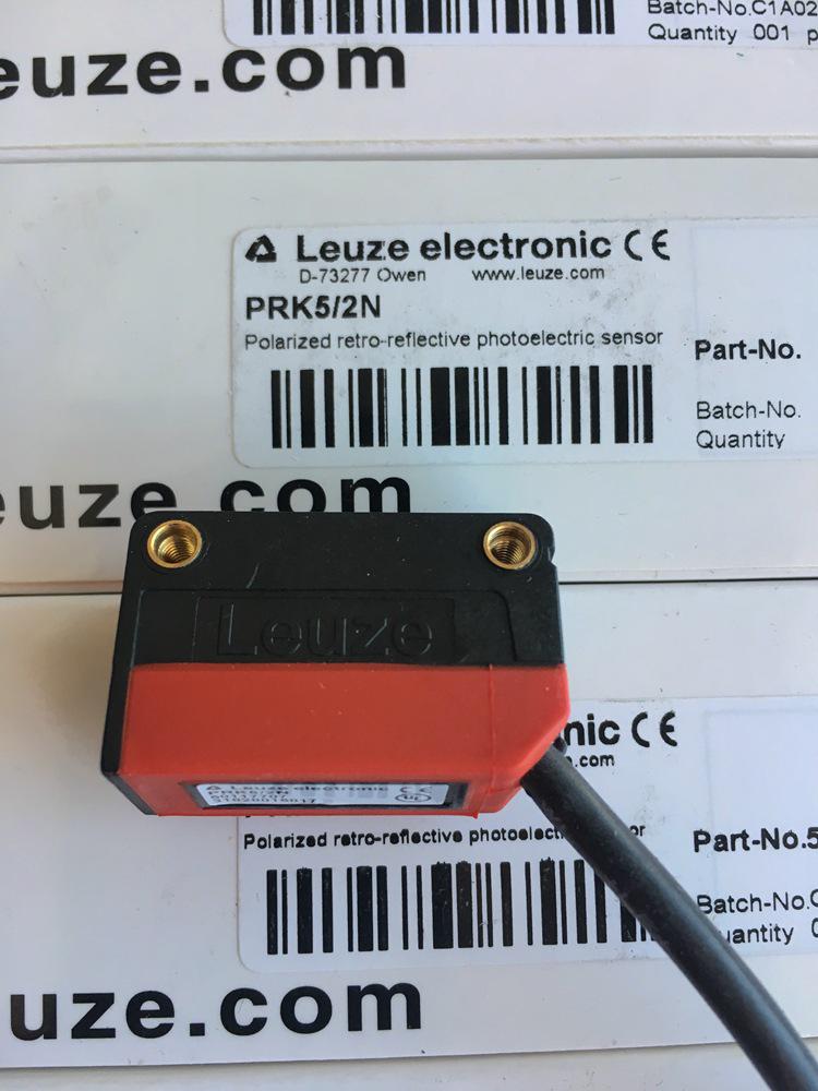 Leuze PRK5 Series Photoelectric Switch - PRK5/2N, PRK5/4P, PRK5.H3/2N, PRK5/4P-M8