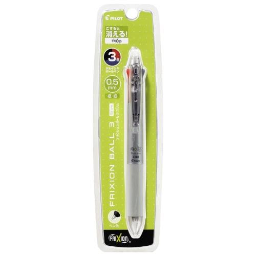 Шариковая ручка PILOT 3 Color Frixion Ball 3 Slim 0,5 мм Темно-серебристая PLKFBS60EFDS