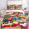 3pcs Crayon Shin-chan Bedding Set. Soft and Comfortable with No Core Included (1x Duvet Cover + 2x Pillow Covers) yy251031043