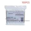 Double Pointed Cotton Swabs 100/300/500Pcs Precision Tip for Pet Ear Eye Cleaning Dual Ended Gentle Care