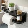 Self Adhesive Toilet Roll Paper Holder Wall Mounted Paper Towel Holder Tissue Storage Rack  Kitchen