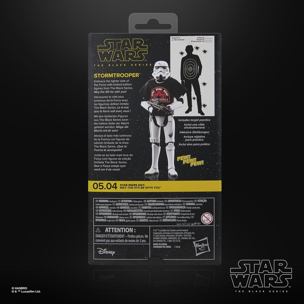 Hasbro ЗВЕЗДНЫЕ ВОЙНЫ Черная Серия 4-й - это Звездные Войны Коллекция Премиум 15см Фигурка Действия Звездные Войны Подарок G2518 Аутентичный Штурмовик, «Первомай!»"