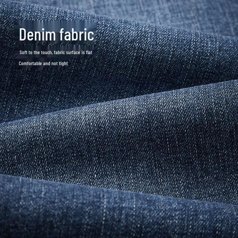 HLA Men's Straight-Leg Stretch Jeans