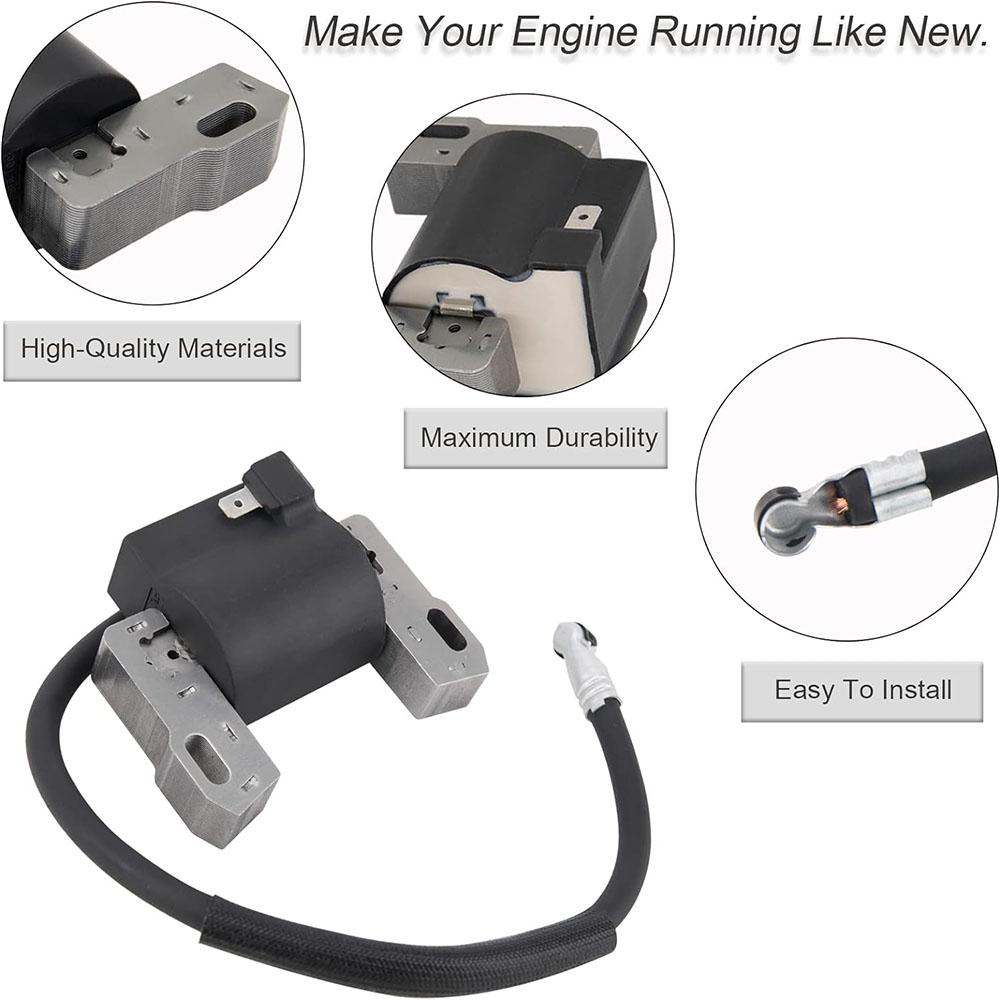 2PCS Ignition Coil Fit For Briggs & Stratton 543477 446777 446877 691060 799651