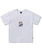MINIMALPROJECT Retro Artwork Short Sleeve T-Shirt Mst172 [White]