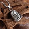 European and American Titanium Steel Pendants Fashionable and Personalized Motorcycle Cross Bell Necklace Pendant
