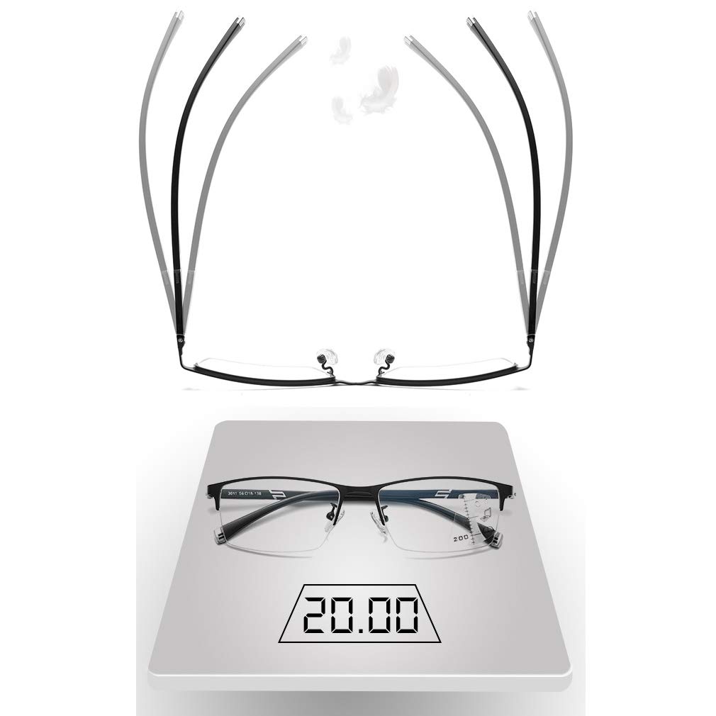 Чтение устойчивый к вредному для под светом и в помещении [PLOPLO] Диммируемый, обесцвечивающийся, бифокальный, прогрессивный, мультифокальный, очки, лучи, рыбалка,