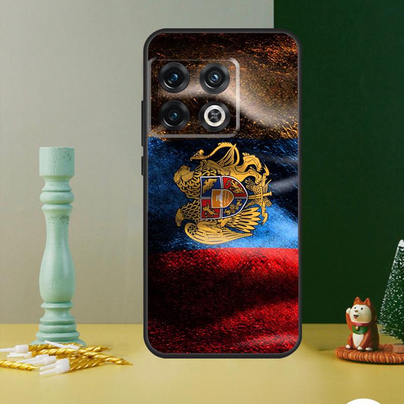 Герб Армении Флаг Чехол для телефона Для OnePlus 13 12 11 13R 12R 10R 9 10 Pro 8T 9RT 10T Nord 4 CE 2 3 Lite N20 N30