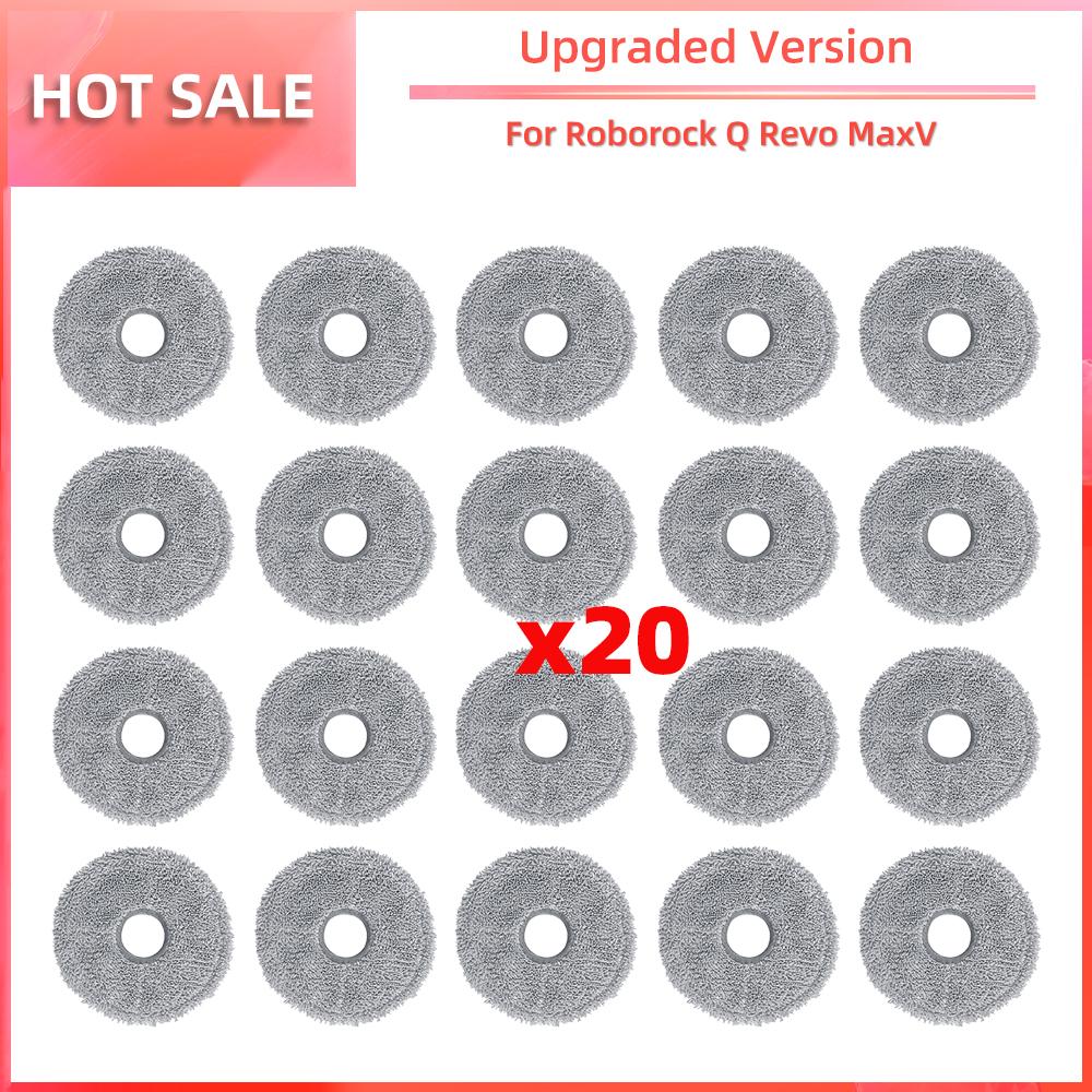 Совместимость с роботом-пылесосом Roborock Q Revo MaxV Основная боковая щетка Фильтр HEPA Швабра Запасные части для пылесборника Аксессуары