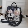 Geomong Idol Doll Ita Bag PVC Прозрачная мини-сумка через плечо Прозрачная сумка Obits Deco Bag, черная, 1 шт.