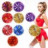 Bouquet Metallic Foil Hand Flowers Kids Teens Sports Team Ball Game Cheerleader Streamers Pom Poms