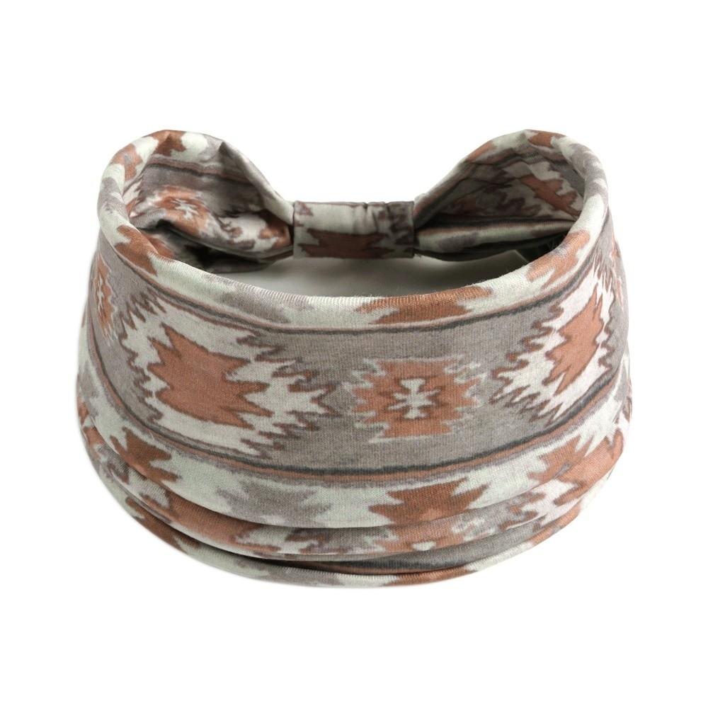 Knot Wide Headbands Elastic Turban Headwrap Soft Boho African Headband Hair Accessories
