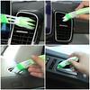 10pcs20cmCar Air Conditioner Vent Outlet Trim StripsPVC Central control car color bright bar universal sele-hesive plating