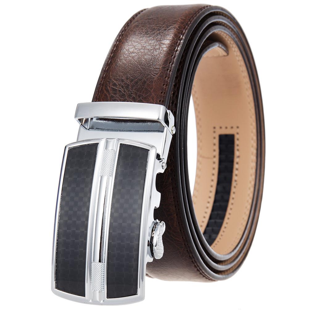 5шт. Ремень с автоматической пряжкой, воловья кожа, ремень, мужской Ly36-0257-1