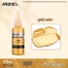 Акриловая краска Mali Жемчужный Белый Золотой - Водостойкая, Металлический Цвет для DIY и Ручной Росписи