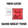 Басовые струны Fender SubSonicTM 7250M, Никелированная сталь, Длинная мензура, Калибры .045-.105, (4)