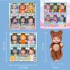 6/8Pcs Set Sleeping Mini Baby Dolls Reborn Lifelike Toys Cute Adorable Dolls With Butterfly Crocodile Sunflower Comfort Toy Gift
