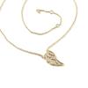 [L2002] - Gold-Plated 'Angel Wings' Necklace
