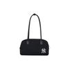 Новая хлопковая сумка кроссбоди MLB New York Yankees, сумка на плечо, сумка-тоут, сумка-боулинг, обычная, унисекс, черная 3ABQL014N-50BKS