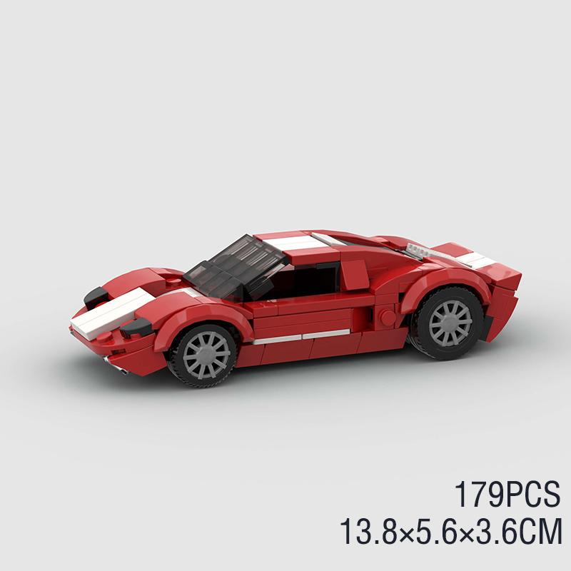 MOC Racing Sports Car Vehicle City Speed Champion Racer Technique Building Blocks Brick Set Supercar Kids Toys Boys Gifts NSX