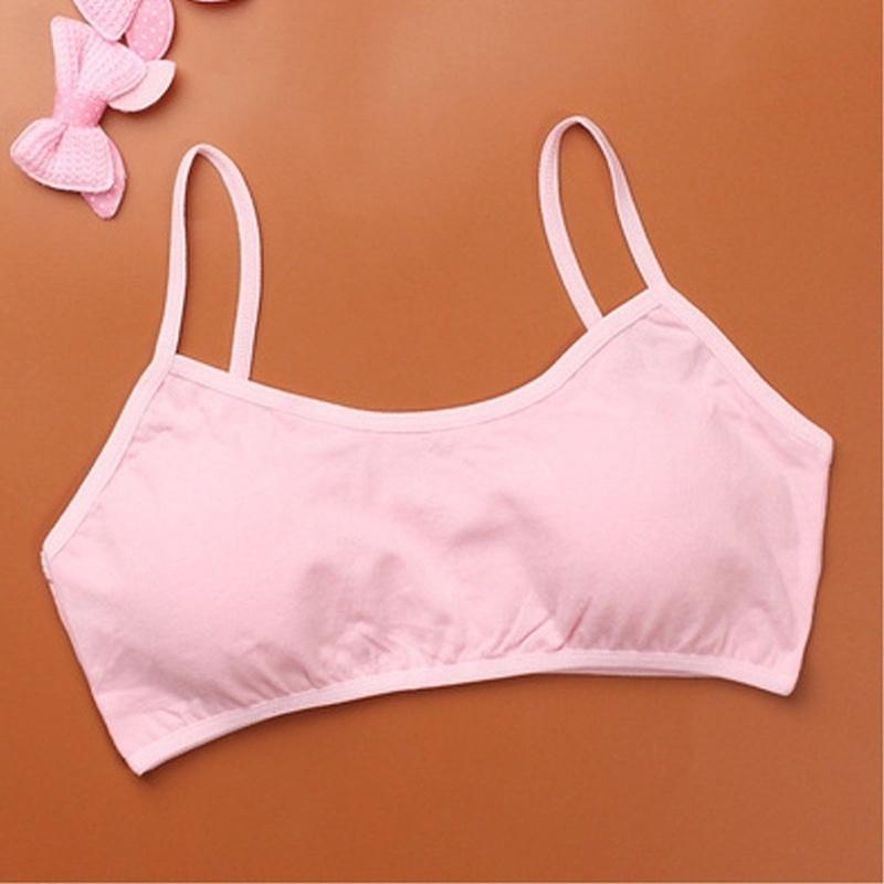 Lovely Girls Printing Underwear Bra Vest Children Underclothes Sport Underwear 1pc