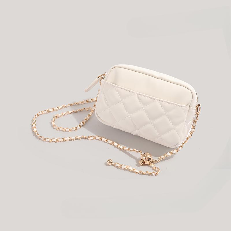 Маленькая сумка для тела, женская сумка с цепочкой в виде ромба, модный кошелек, квадратная сумка через плечо