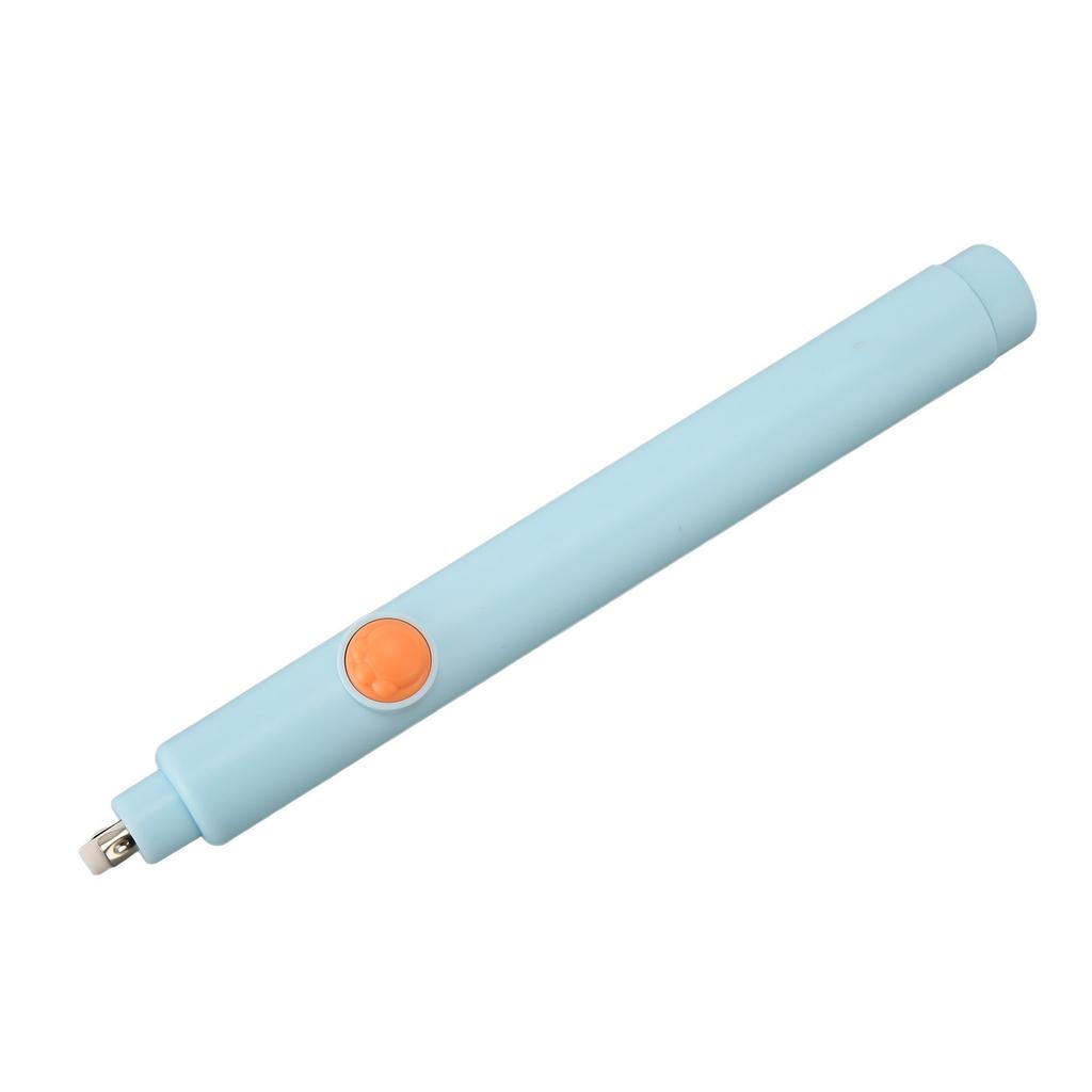 Electric Eraser Easy Operation Adjustable Length AAA Battery Powered Electric Pencil Eraser with 20