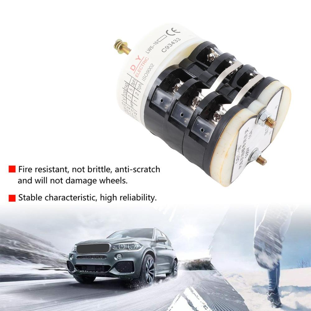16A Current Motor Reversing Switch 220V / 380V Turn Table Control Switch Auto Repair Shops