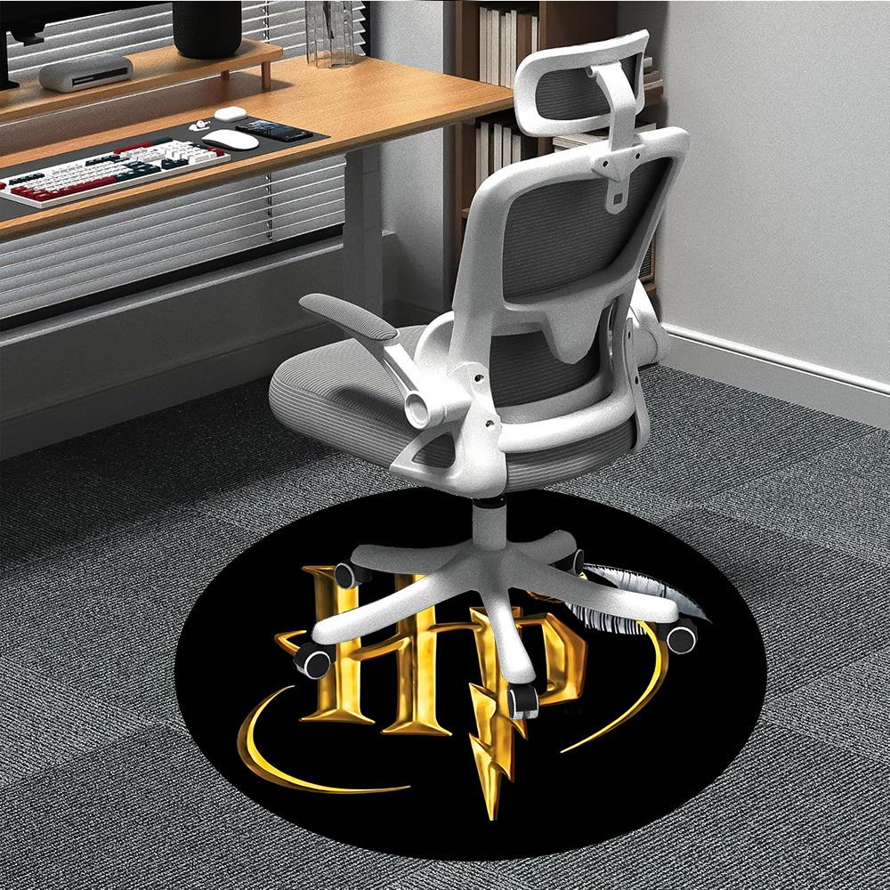 1pc Carpet, Round Non-Slip Durable Large Size Office Carpet, Suitable for Office yy250908061