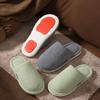 2025 New Cotton Slippers Women's Winter Couple Indoor Floor Home Home Home Non-slip Warm Fluffy Slippers Men
