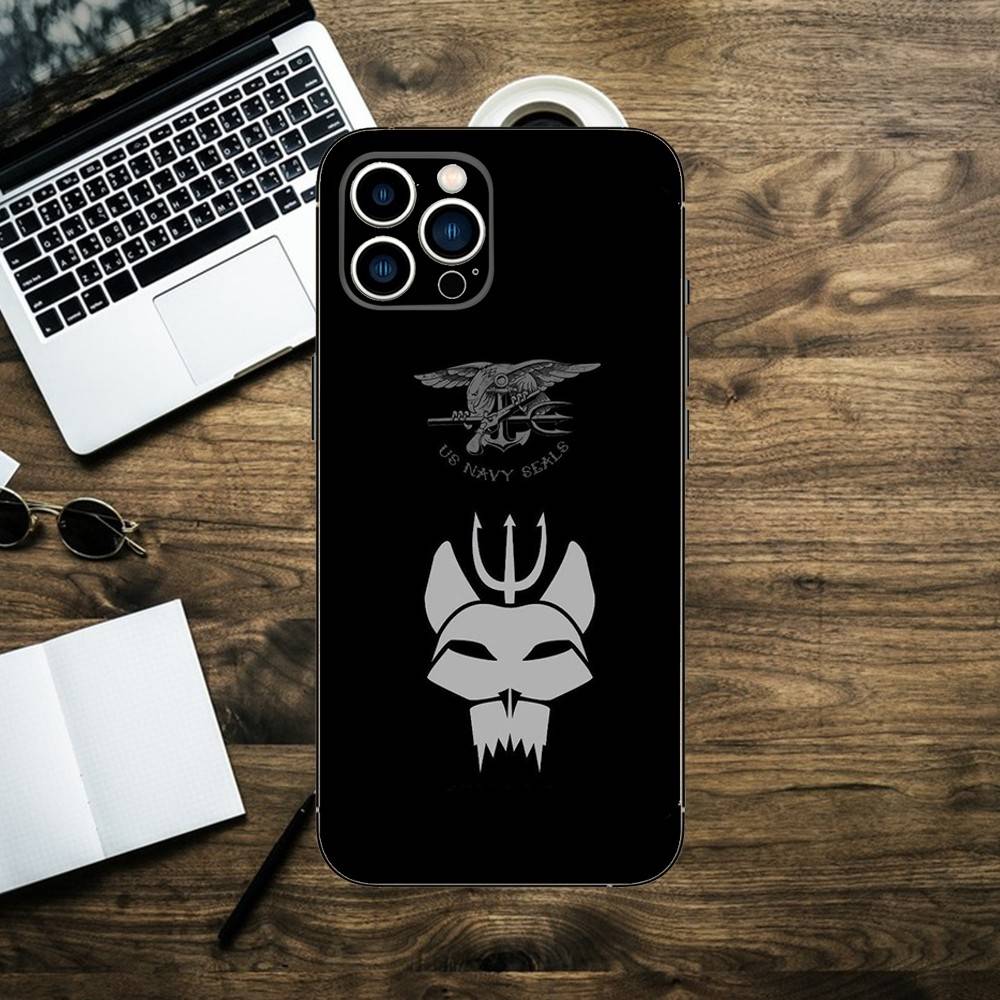 Чехол для телефона PRF Police S-SEAL Team для iPhone 16,15,14,13,12,11,XS,XR,X,8,7, Pro, Max, Plus, mini, силиконовый, черный