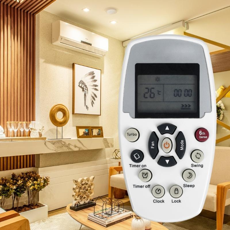 Замена пульта ДУ кондиционера LCD пульт для кондиционера Whirlpool DG11E5-05(wlp1) ДГ11Э3-04 АШ-110С1