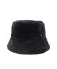 Панама из искусственного меха Боа флис черный BUCKET01 SB ECO FUR BLK [New Era] M/L
