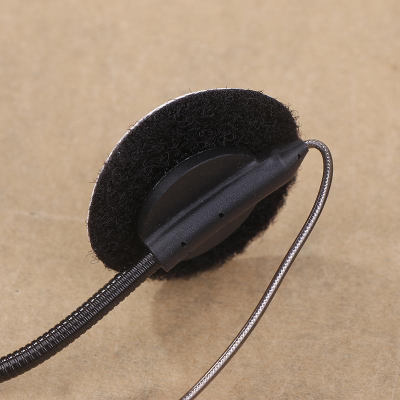 Для шлема мотоцикла Cardo Freecom/Spirit Bluetooth Intercom с мягким проводным микрофоном, жестким проводным микрофоном и динамиком 3,5 мм