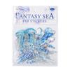 20sheets/1lot kawaii Stationery Sticker Fantasy Ocean junk journal Decorative Scrapbooking DIY Craft Sticker