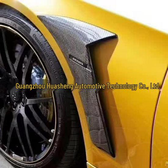 Mercedes-Benz S-Class W222 (2014-2018) Brabus Carbon Fiber Front Lip for S63 Modification