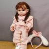 55cm Full Body Silicone Waterproof Reborn Doll Realistic Newborn Toddler Princess Baby Dolls For Girl Gift