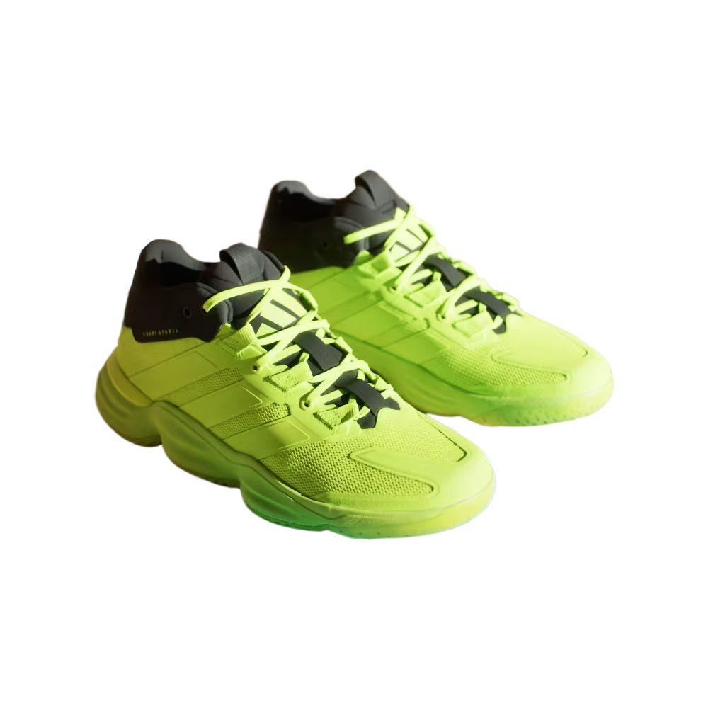 adidas Кроссовки для зала Court Stabil Indoor 'Lucid Lemon Black' JP7271