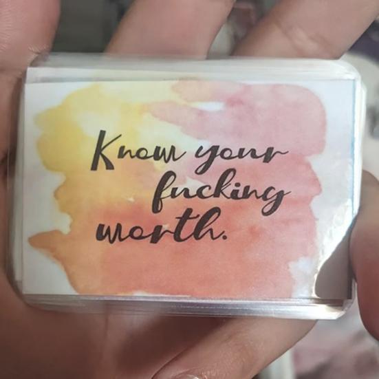 1 коробка смешных мотивационных карточек, карточки с цитатами для поддержки, открытка с позитивным содержанием для подарка на праздник