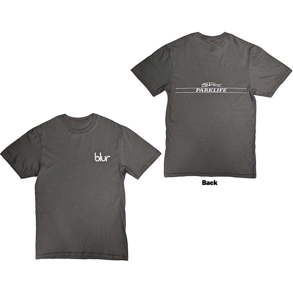 White Blur Album Cover Blur Band T-Shirt Cotton Graphic Tee Unisex Women Summer Streetwear