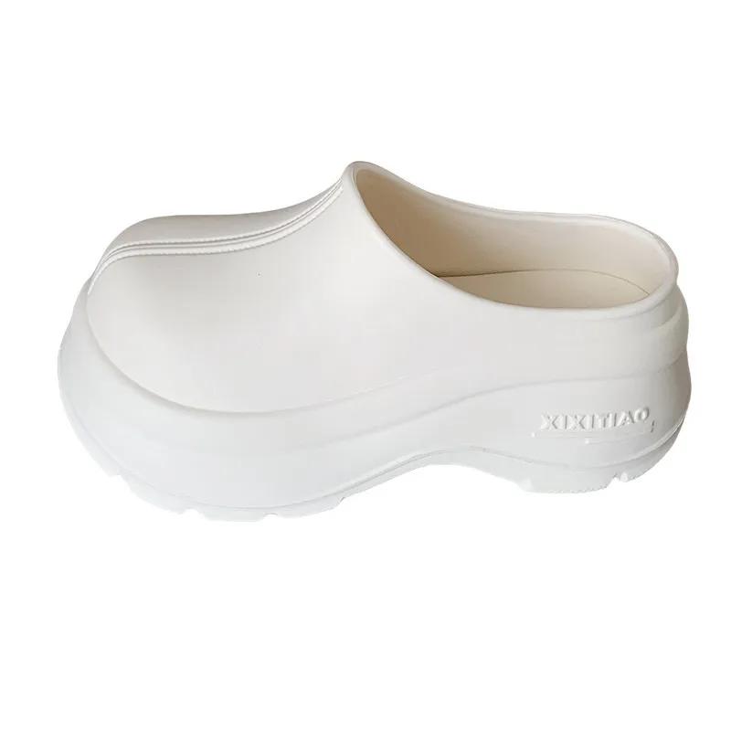 Chunky Platform Clogs Shoes for Women Thick Bottom Non Slip Beach Sandals Woman Summer Fashion Wedges EVA Sandals Slippers