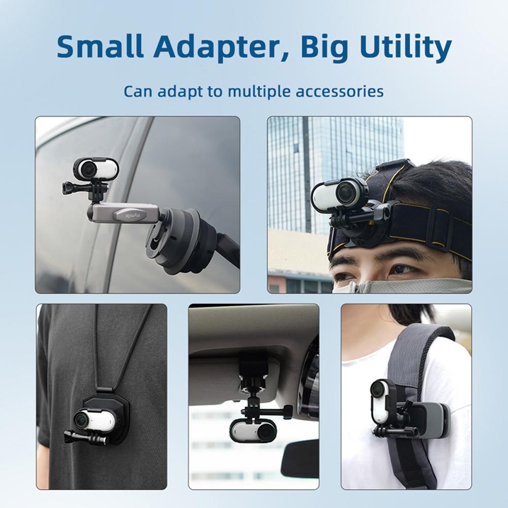 Защитный чехол-рамка для Insta360 GO 3/3S Thumb для Insta Go3 Long Screw Mount 360 Camer R5D5