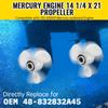 9 7/8x14 Подвесной винт для Yamaha 20-30 л.с. Морской подвесной мотор Винт 664-45952-00-EL Винт из алюминиевого сплава