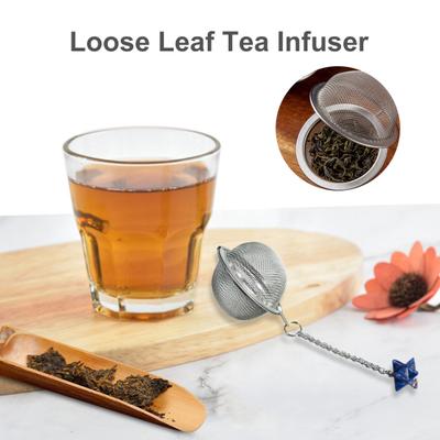 Нержавеющая сталь заварочный чайник даже сетчатый фильтр тонкой очистки с цепочкой нержавеющий универсальный креативный заварочный чайник ситечко для специй