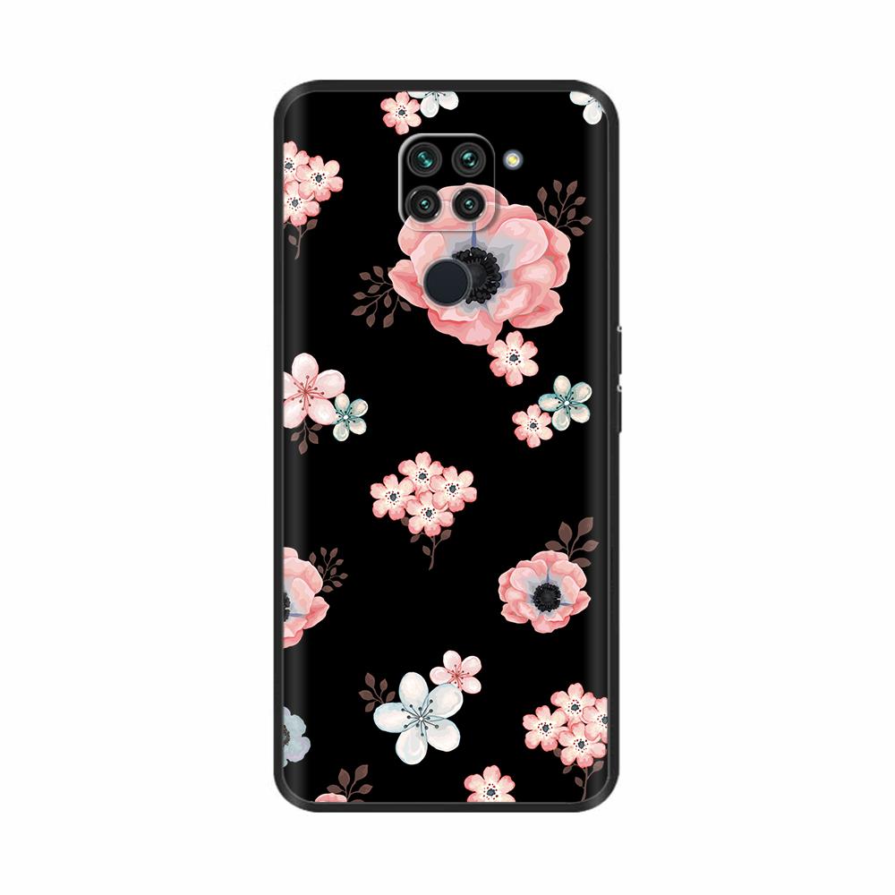 Чехол Для Xiaomi Redmi Note 9 Чехол Мягкая Черная Силиконовая Задняя Крышка Для Redmi Note9 Чехол Redmi Note 9 Чехол Funda Coque Бампер Оболочка
