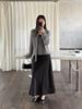 TG Soft Korean Lyocell A-line Slimming Skirt, Spring 2026 Drape Long Style